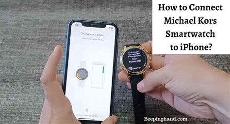 michael kors smart watch apple pay|How to Connect Michael Kors Smartwatch to iPhone: Easy Steps .